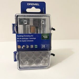 Dremel KIT 31 Pcs Sanding Grinding Rotary Tool Accessory